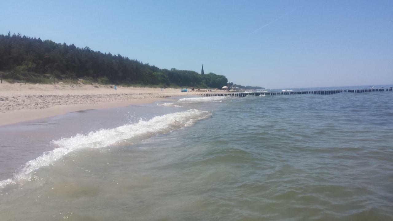 Osrodek Rodzinny "Pod Wydmami" Przy Plazy , Plac Zabaw , Rowery Sarbinowo Kültér fotó
